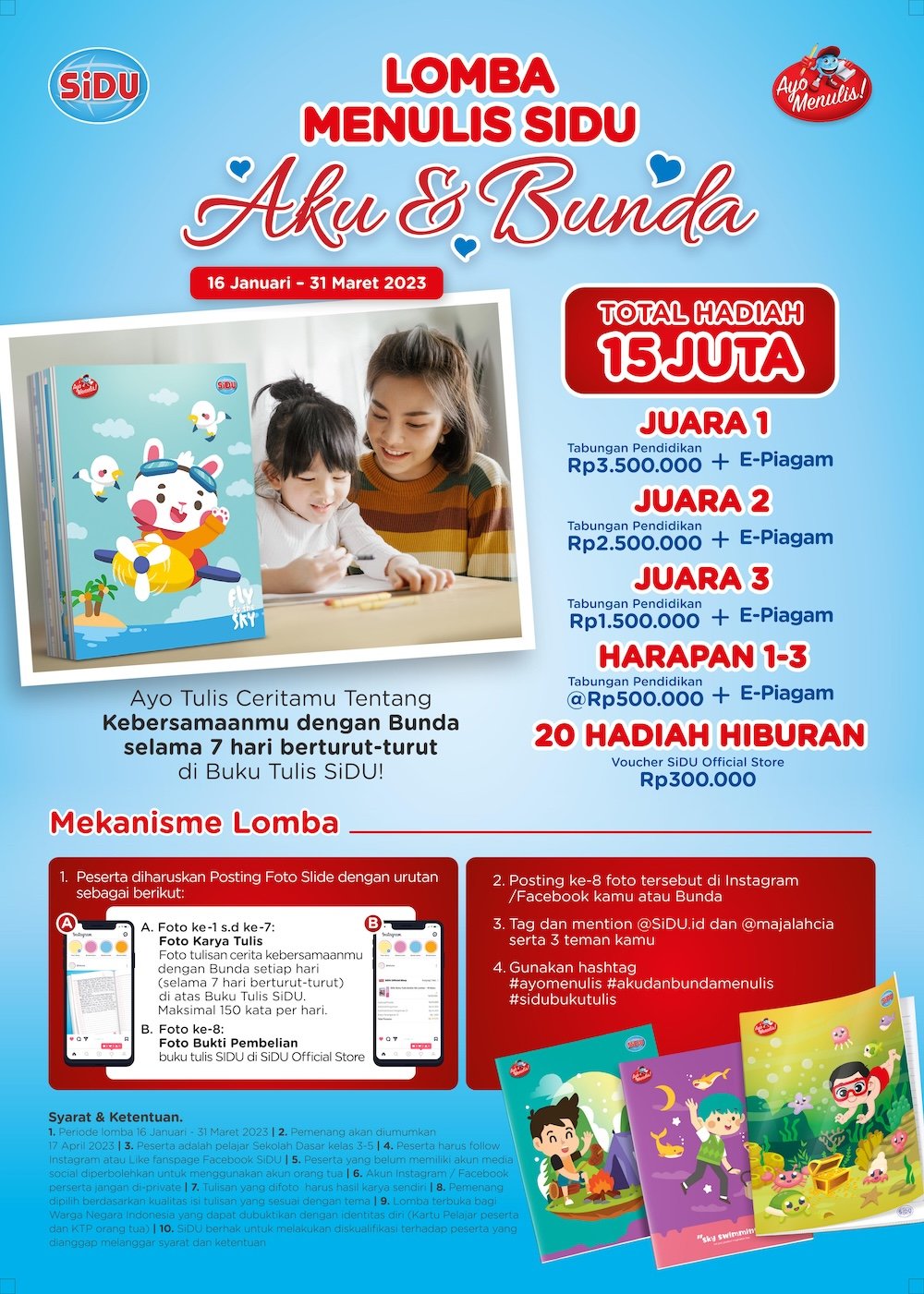 Lomba Menulis â€œAku dan Bundaâ€